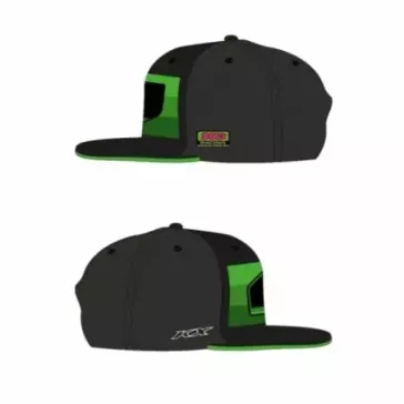 Casquette BUD RACING Kawasaki Noir Vert