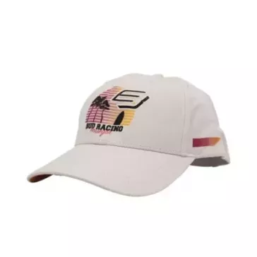 Casquette BUD RACING Sunset Blanche
