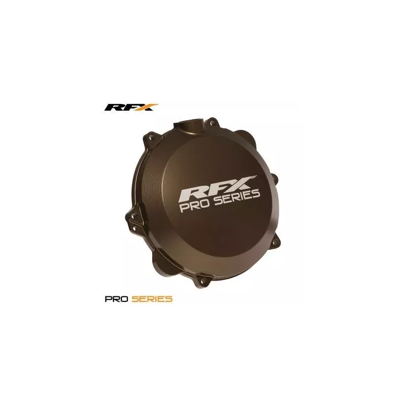 Couvercle d'embrayage RFX Pro Anodisé dur Noir KTM/GAS/HUSQ 250 EC/MC/TC/TE/EXC/SX