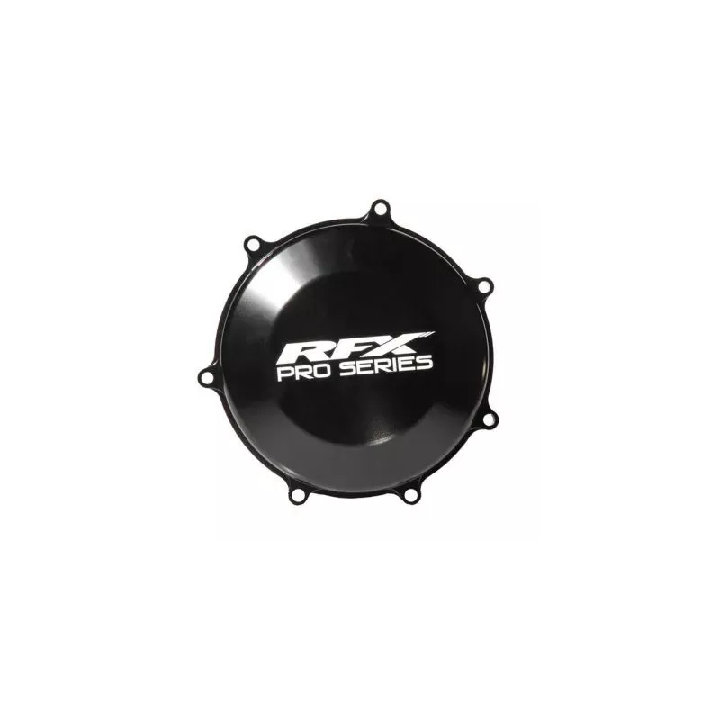 Couvercle d'embrayage Anodisé dur Noir RFX Pro Kawasaki 450 KXF 19-20