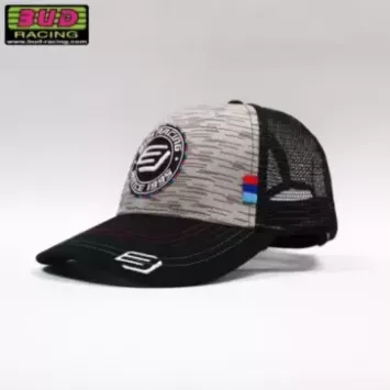 Casquette BUD RACING BUDDY gris noir