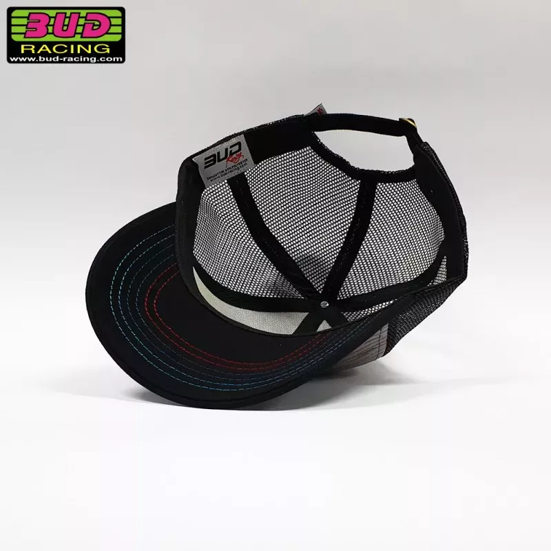 Casquette BUD RACING BUDDY gris noir