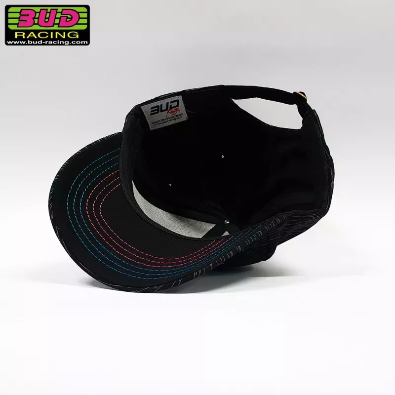 Casquette BUD RACING BUDDY noir bleu
