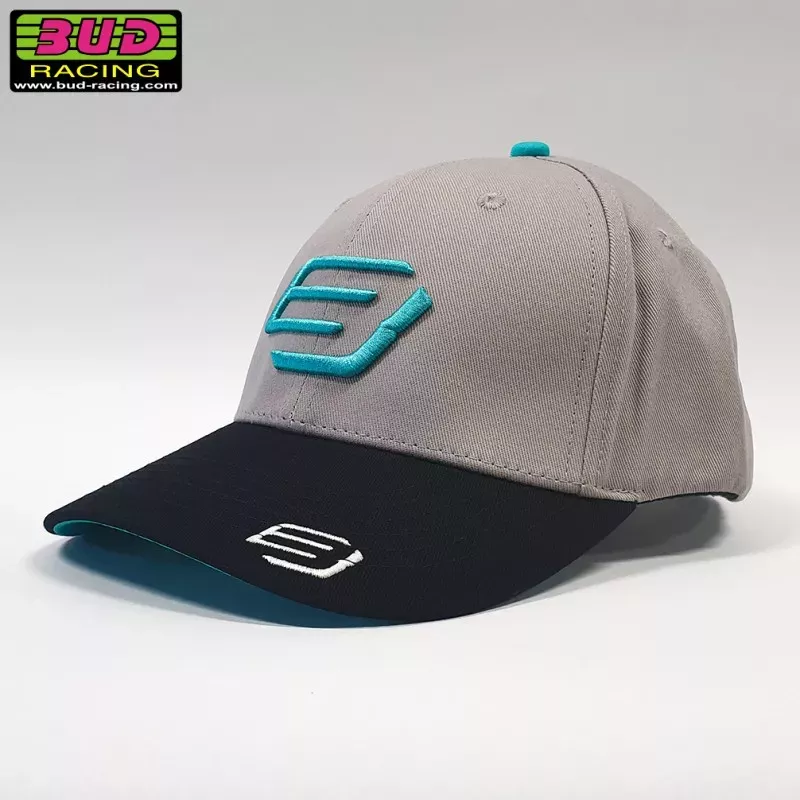 Casquette BUD RACING JADED gris noir