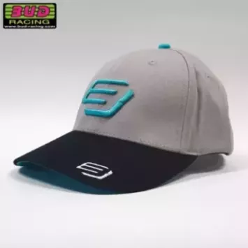 Casquette BUD RACING JADED gris noir