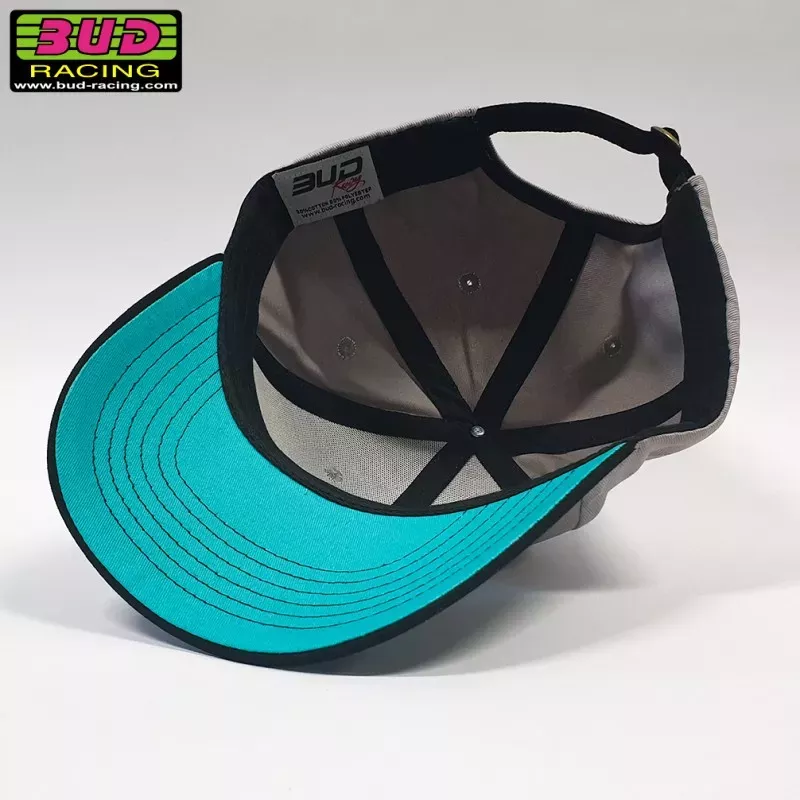 Casquette BUD RACING JADED gris noir