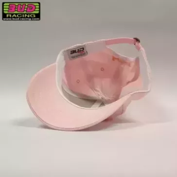 Casquette BUD RACING LOGO rose pastel
