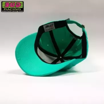 Casquette BUD RACING LOGO vert pastel