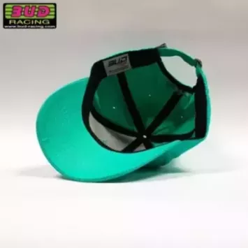 Casquette BUD RACING LOGO vert pastel