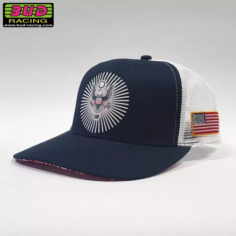 Casquette BUD RACING CONDOR bleu marine