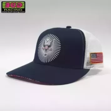 Casquette BUD RACING CONDOR bleu marine