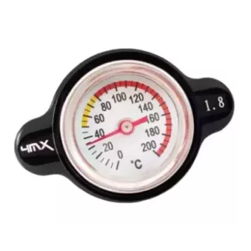 bouchon radiateur 4MX 1.8 thermomêtre noir 28.00