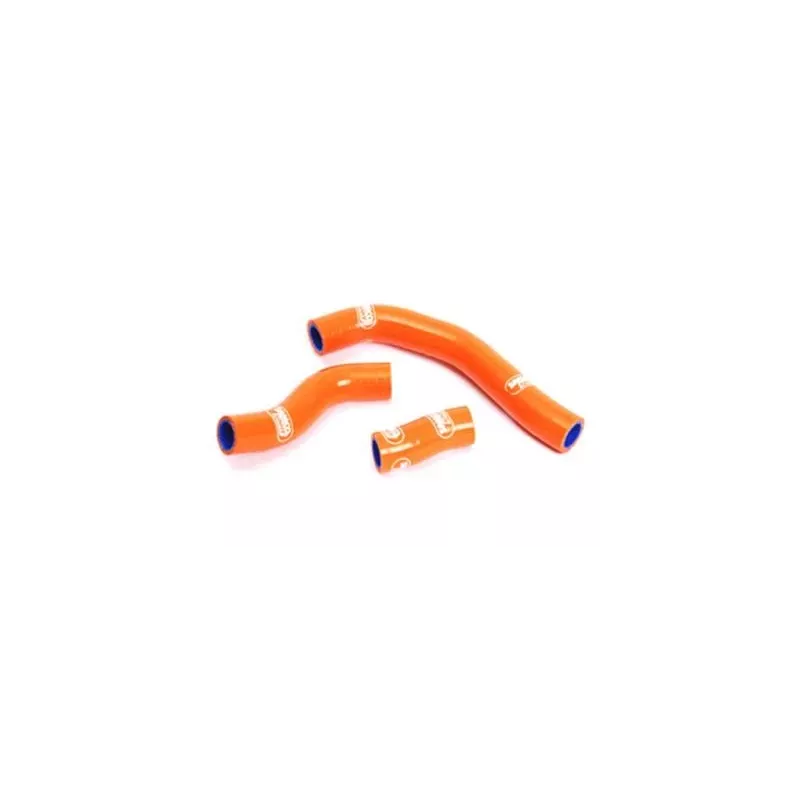Durites de radiateurs SAMCO 65/85 KTM orange / bleu