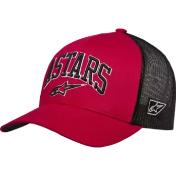 casquette ALPINESTARS dunker noir et rouge
