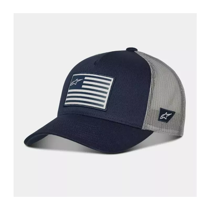 Casquette Alpinestars Flag Snapback Navy Grey