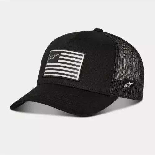 Casquette Alpinestars Flag Snapback Noir Noir