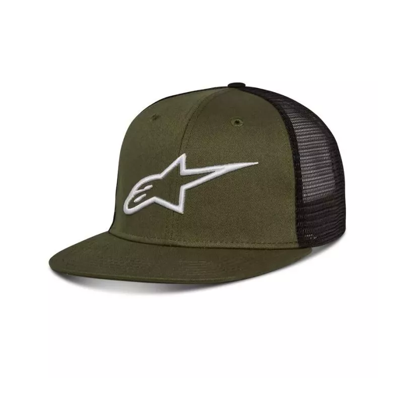 Casquette Alpinestars Corp Trucker Military Noire