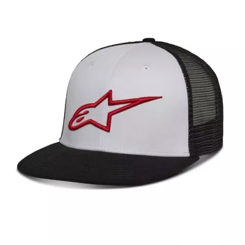 Casquette Alpinestars Corp Trucker Blanche Noire