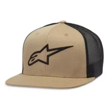Casquette Alpinestars Corp Trucker Sable Noire