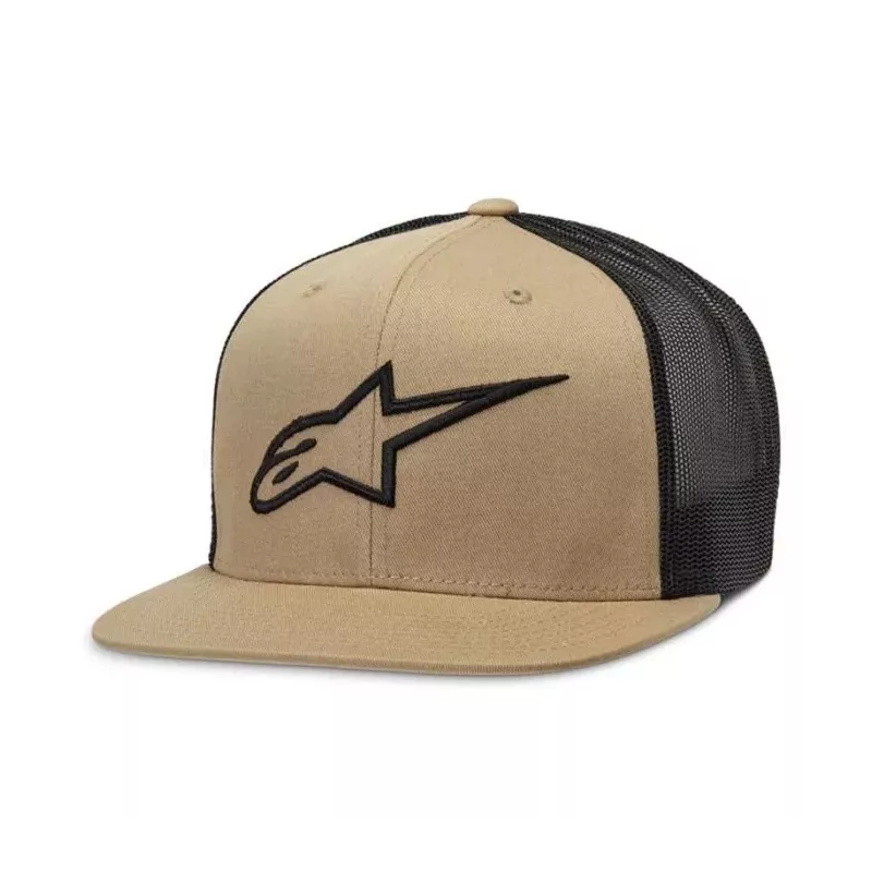 Casquette Alpinestars Corp Trucker Sable Noire