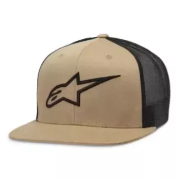 Casquette Alpinestars Corp Trucker Sable Noire