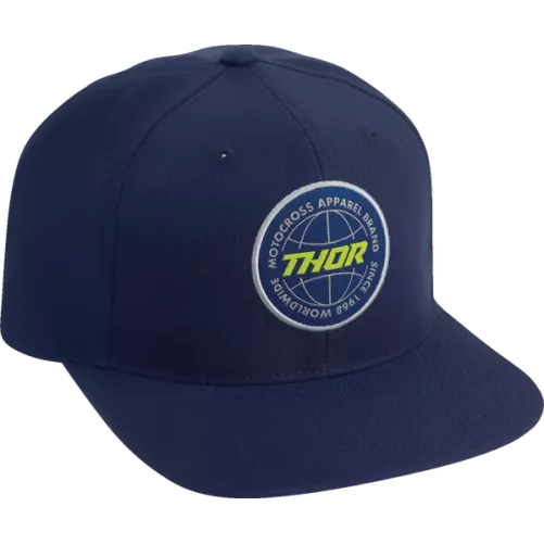 Casquette THOR Snapback Global bleu