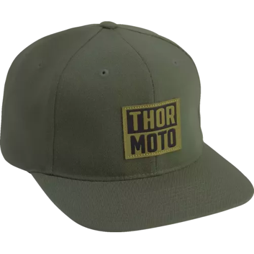 Casquette THOR Snapback Built verte