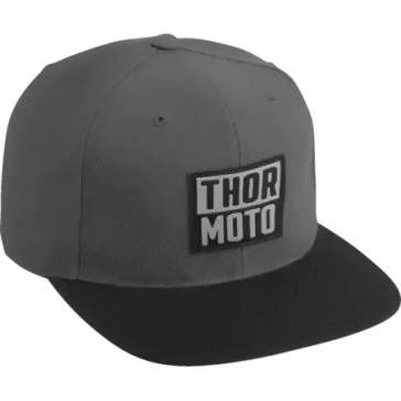 Casquette THOR Snapback Built grise et noir