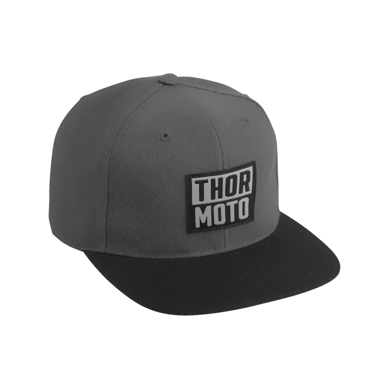 Casquette THOR Snapback Built grise et noir