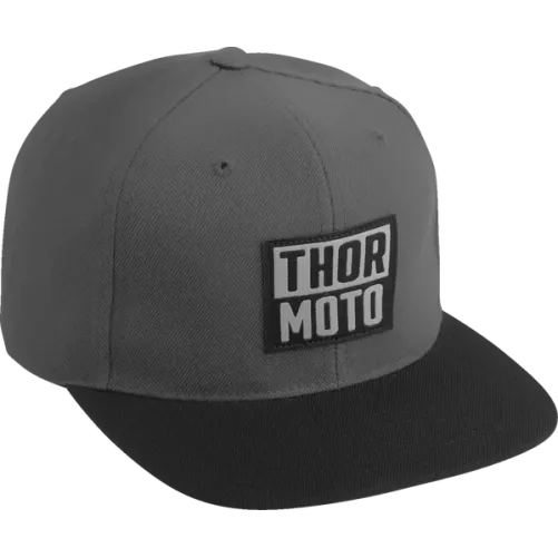 Casquette THOR Snapback Built grise et noir