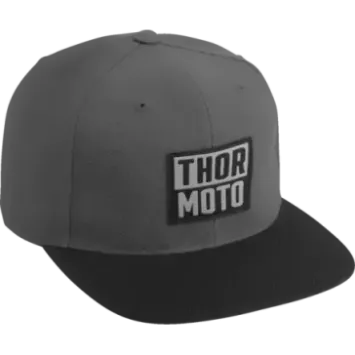 Casquette THOR Snapback Built grise et noir