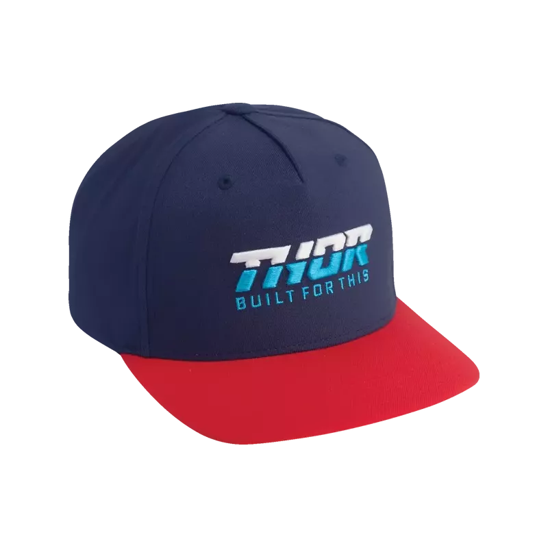 casquette THOR Segment Snapback Hat bleu et rouge