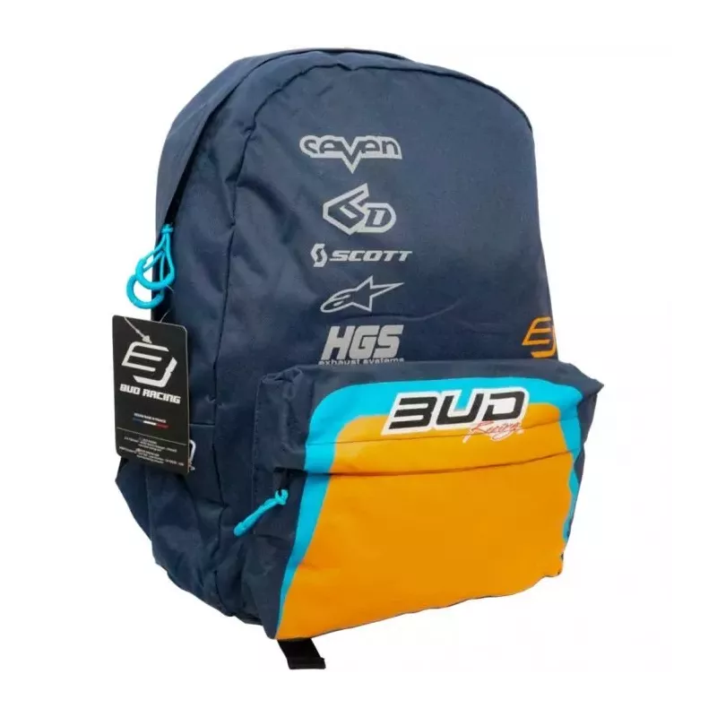 Sac à dos School Bud Racing Race 21 Marine/Orange