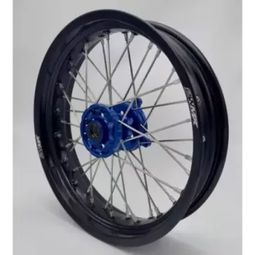paire de roues supermotard 2WMX SHERCO SE/F 13-23 bleu noir