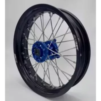 paire de roues supermotard 2WMX SHERCO SE/F 13-23 bleu noir