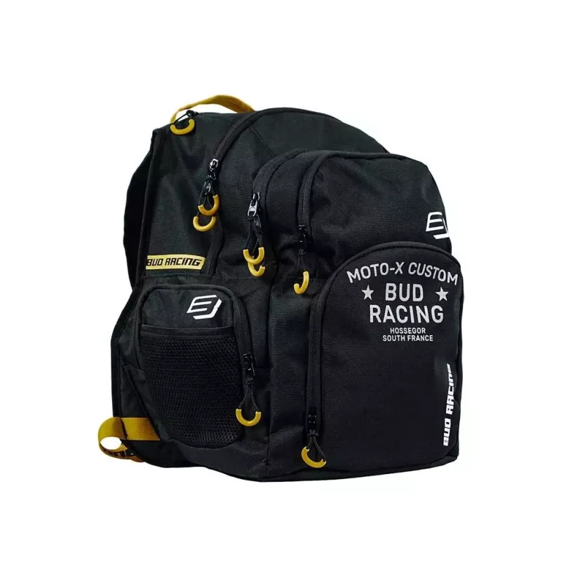 Sac à dos Multifonction Bud Racing Noir moutarde