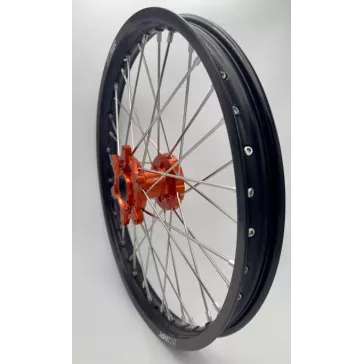 Paire de roues 2WMX SX/F 2015- 2026 orange noir