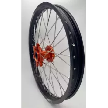 Paire de roues 2WMX SX/F 2015- 2026 orange noir