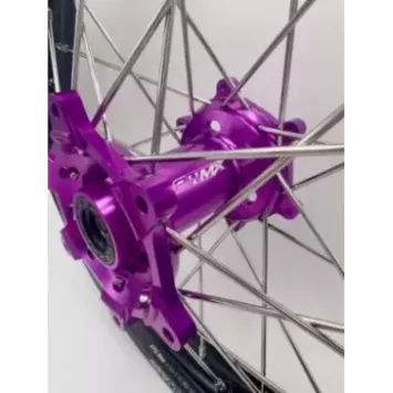 paire de roues 2WMX TC / FC 15-24, SX/F 15-24, MC/F 21-24 violet noir