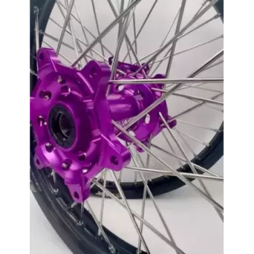 paire de roues 2WMX TC / FC 15-24, SX/F 15-24, MC/F 21-24 violet noir