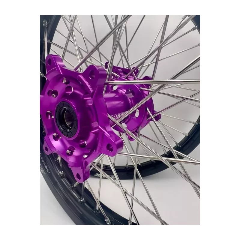 paire de roues 2WMX TC / FC 15-24, SX/F 15-24, MC/F 21-24 violet noir paire de roues 2WMX TC / FC 15-24, SX/F 15-24, MC/F 21-24 violet noir
