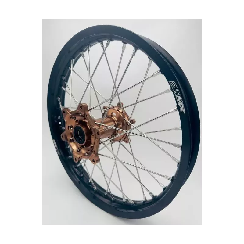 paire de roues 2WMX TC / FC 15-24, SX/F 15-24, MC/F 21-24 magnesium noir