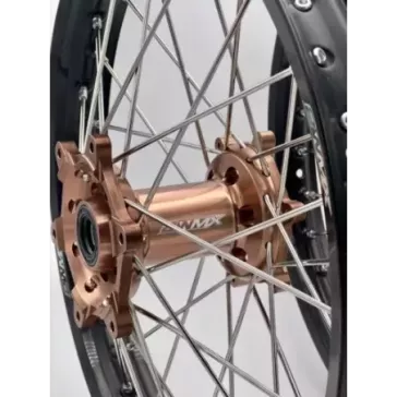 paire de roues 2WMX TC / FC 15-24, SX/F 15-24, MC/F 21-24 magnesium noir