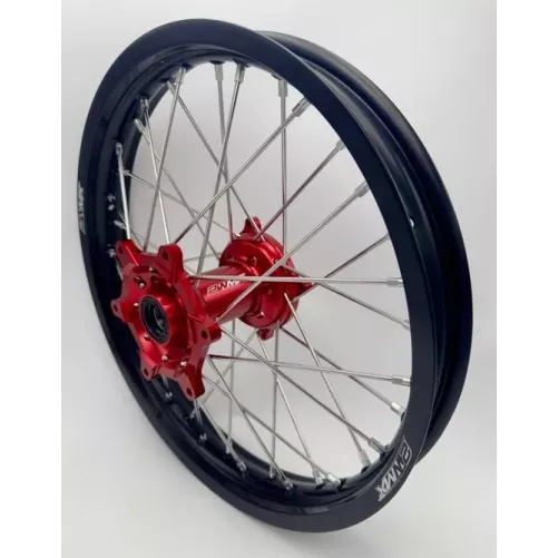 paire de roues 2WMX TC / FC 15-24, SX/F 15-24, MC/F 21-24 rouge noir