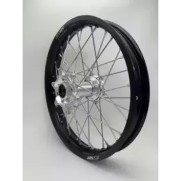 Paire de roues 2WMX TE / FE 14-24,EXC/F 03-24, EC/F 21-24 Silver Noir