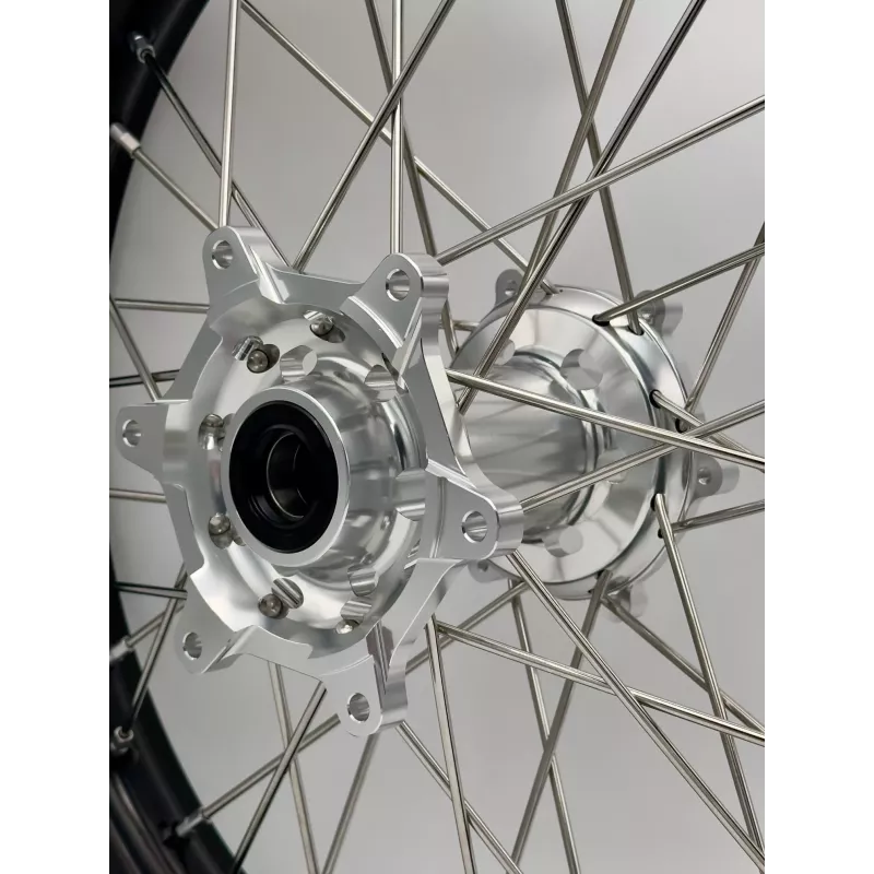 Paire de roues 2WMX TE / FE 14-24,EXC/F 03-24, EC/F 21-24 Silver Noir Paire de roues 2WMX TE / FE 14-24,EXC/F 03-24, EC/F 21-24 Silver Noir
