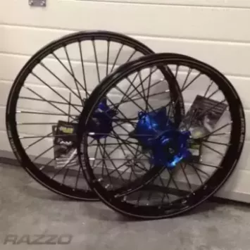 paire de roues HAAN WHEEL TC / FC 2024-2023 cercles noirs