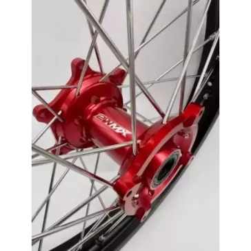 paire de roues 2WMX WR/F 01-24, FANTIC XE/F 21-24 rouge noir