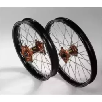 paire de roues HAAN WHEEL YZF 2014-2024 cercles noirs