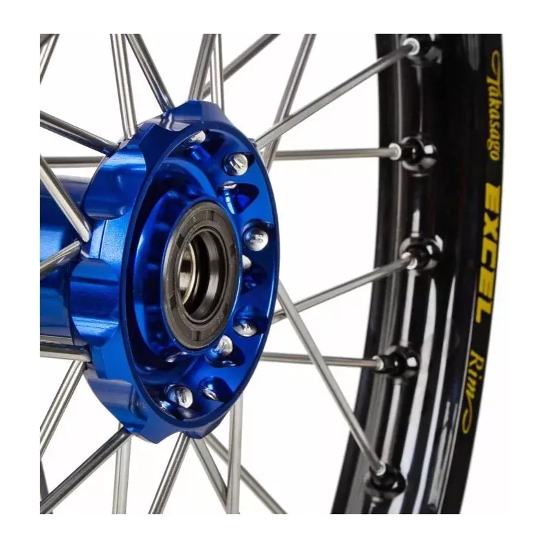 paire de roues HAAN WHEEL YAMAHA 125/250 YZ 2008-2026 cercles noirs